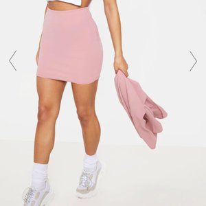 PrettyLittleThing Pink Mini Bodycon Stretch Mini Skirt